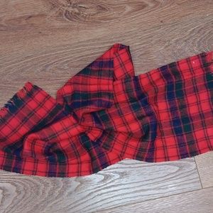 LOCHCARRON 100% NEW WOOL PLAID SCARF.  #5812